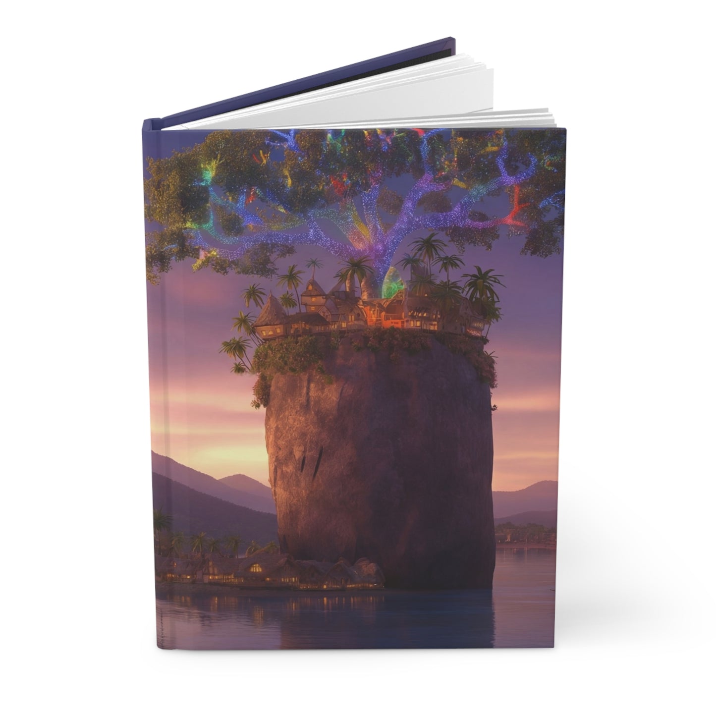 Celestial Treehouse Journal Matte – Glow of the Twilight Isle