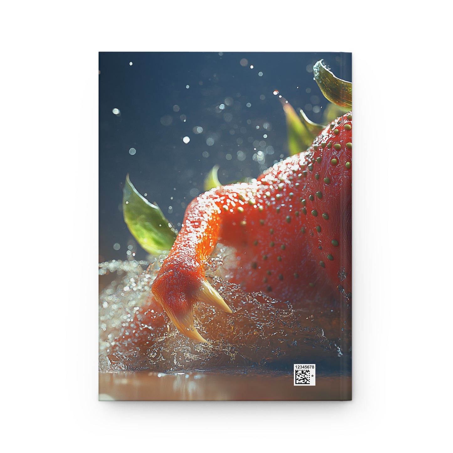 Strawberry Golem Hardcover Journal Matte – Sweet Tooth Horror Splash