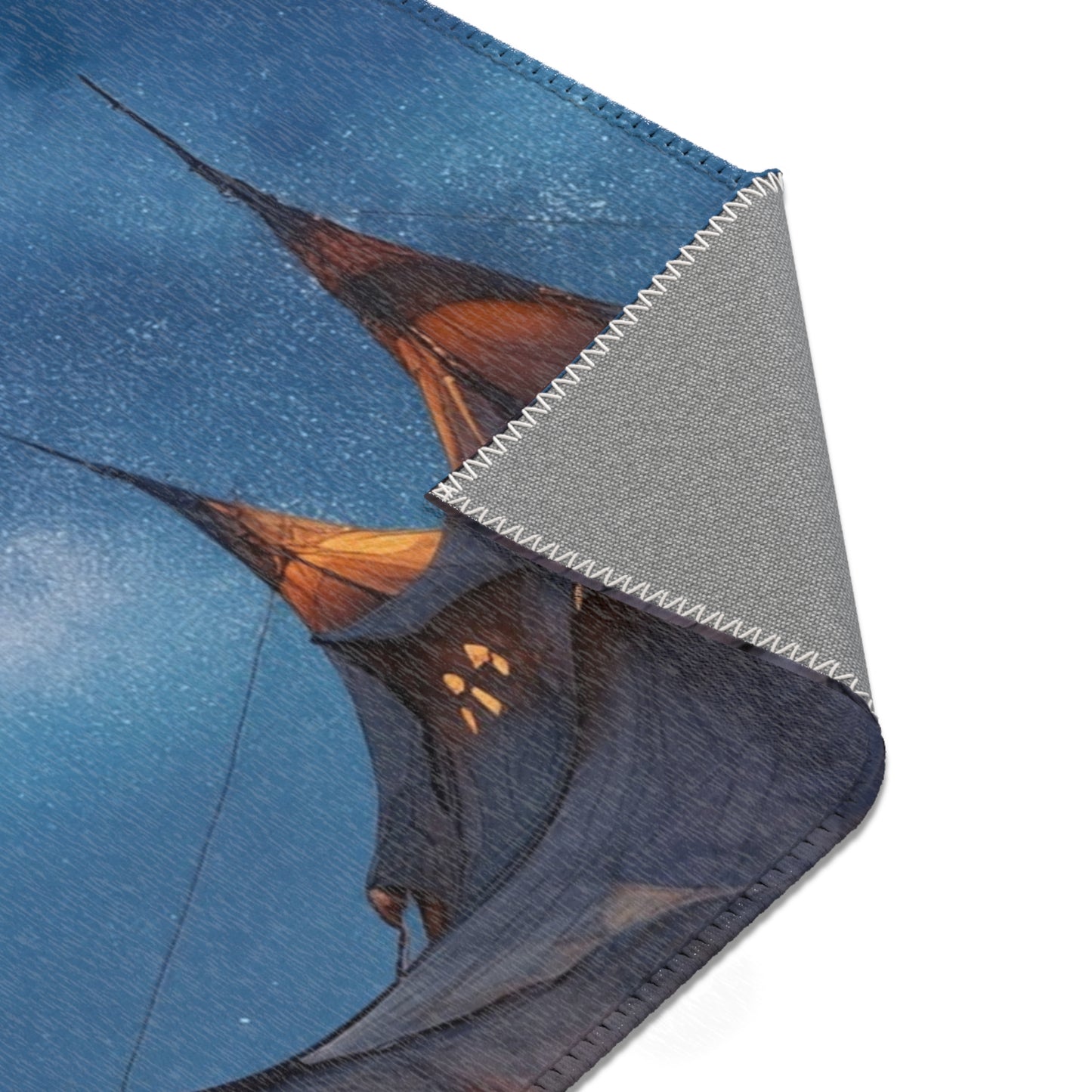 Starlit Nomad Tent Rug – Milky Way Under Canvas