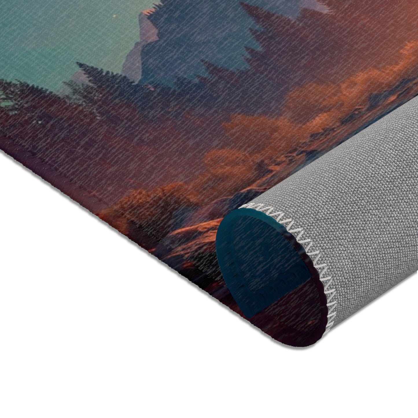 Half Dome Starlight Area Rugs – Mirror Lake Twilight Dreamscape