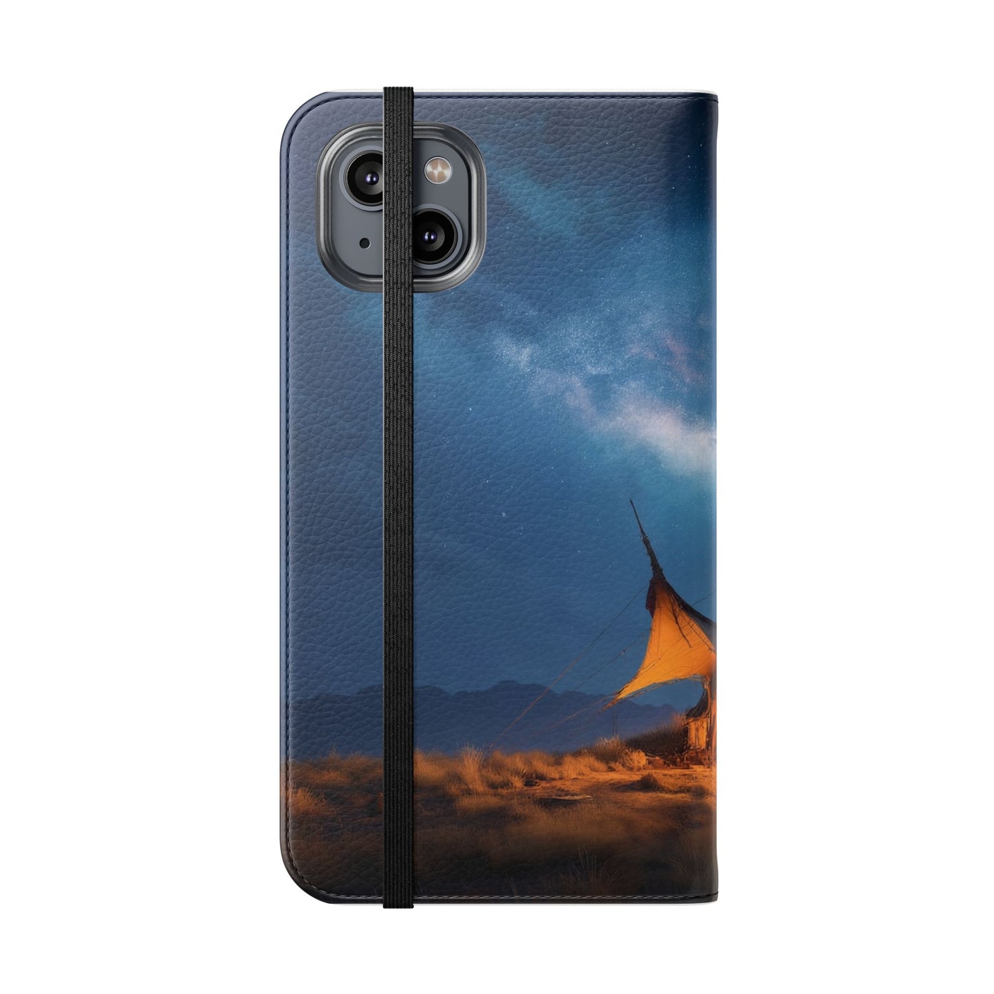 Stardust Nomad Tent Flip Cases – Milky Way Caravan Canvas