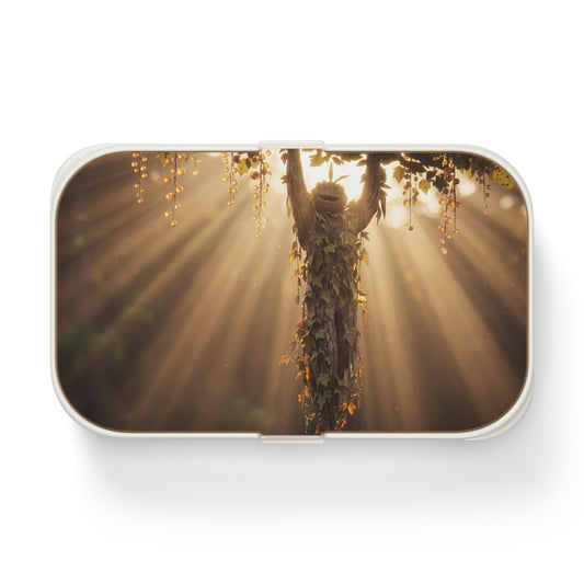 Tree Spirit Bento Lunch Box – Golden Hour Forest Guardian