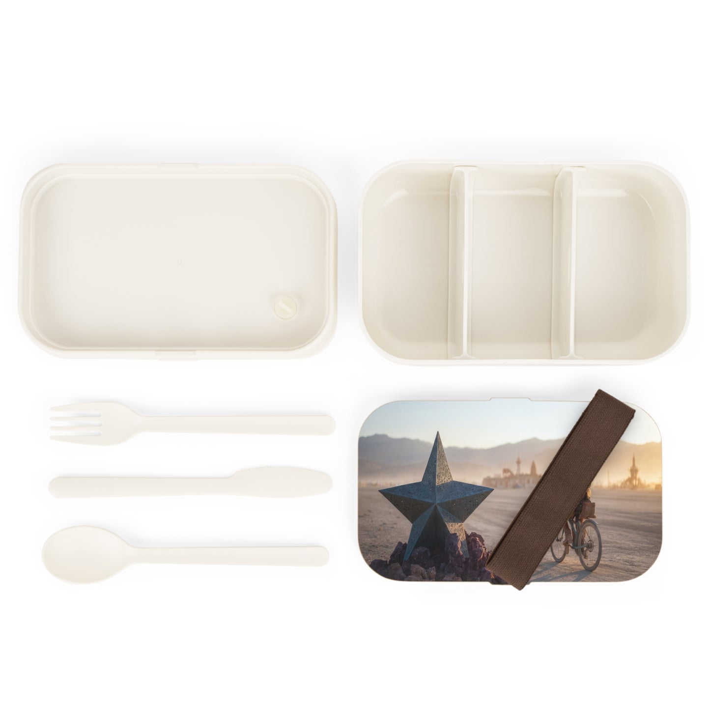 Desert Star Bento Lunch Box – Golden Hour Wanderer’s Journey