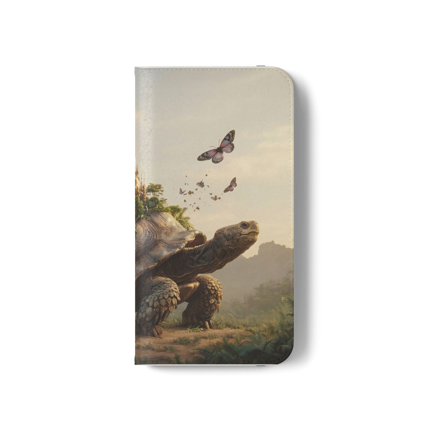 Castle Turtle Flip Cases – Golden Spire Jungle Guardian