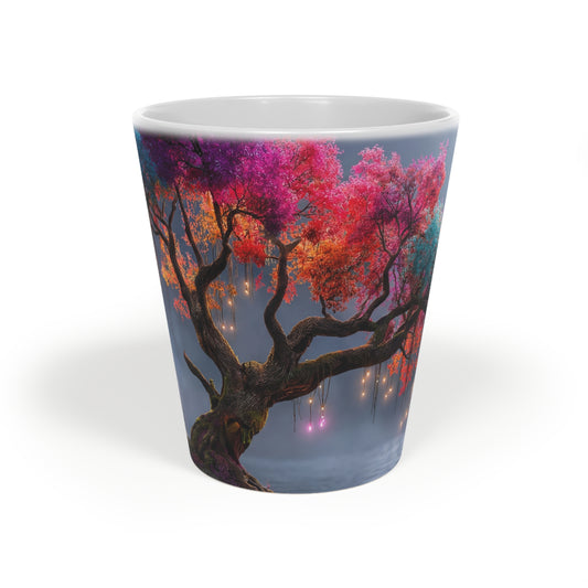 Chroma Grove Latte Mug, 12oz – Rainbow Canopy Lanterns