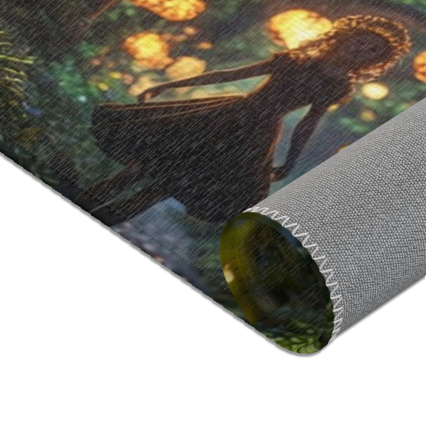 Lantern Grove Area Rug – Whispering Path Through Ancient Trees