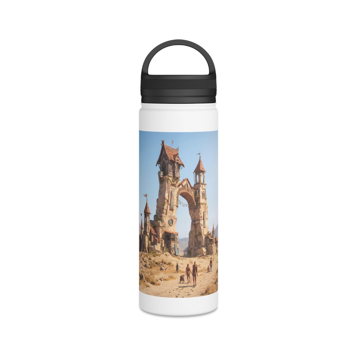 Desert Citadel Water Bottle – Sun-Kissed Oasis Gateway