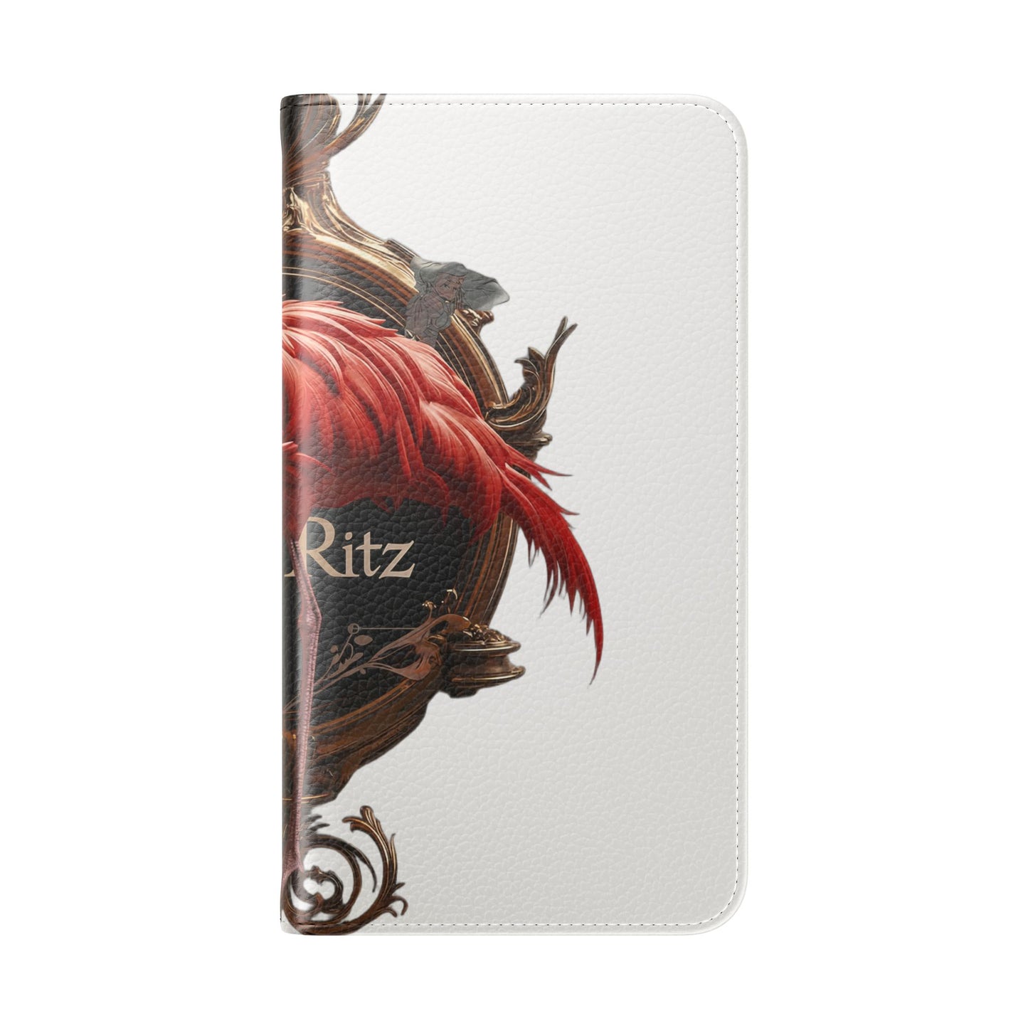 The Ritz Flamingo Flip Cases – Gilded Ornate Frame Art Design