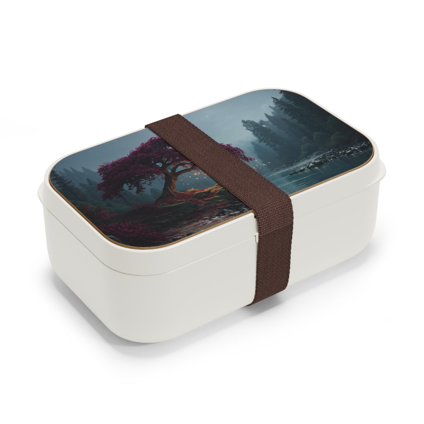 Crimson Willow Bento Lunch Box – Twilight’s Whispering Grove
