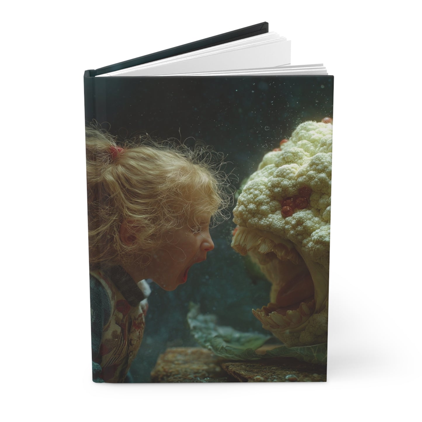 Cauliflower Monster Journal Matte – Whispers of the Underwater Garden