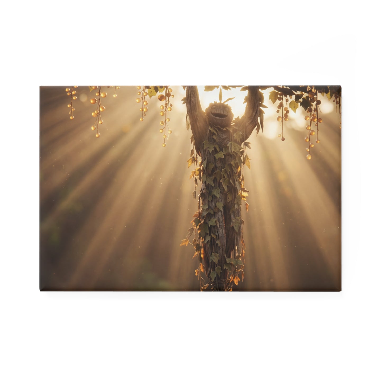 Tree Spirit Sunbeam Magnet – Whispering Grove Guardian
