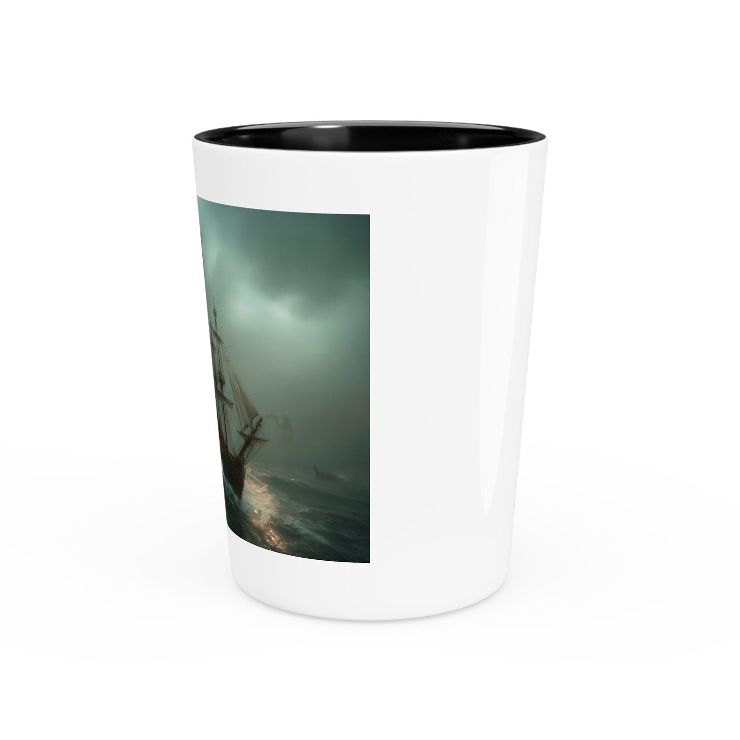 Leviathan Skyship Shot Glass – Crimson Kraken Sentinel Scene
