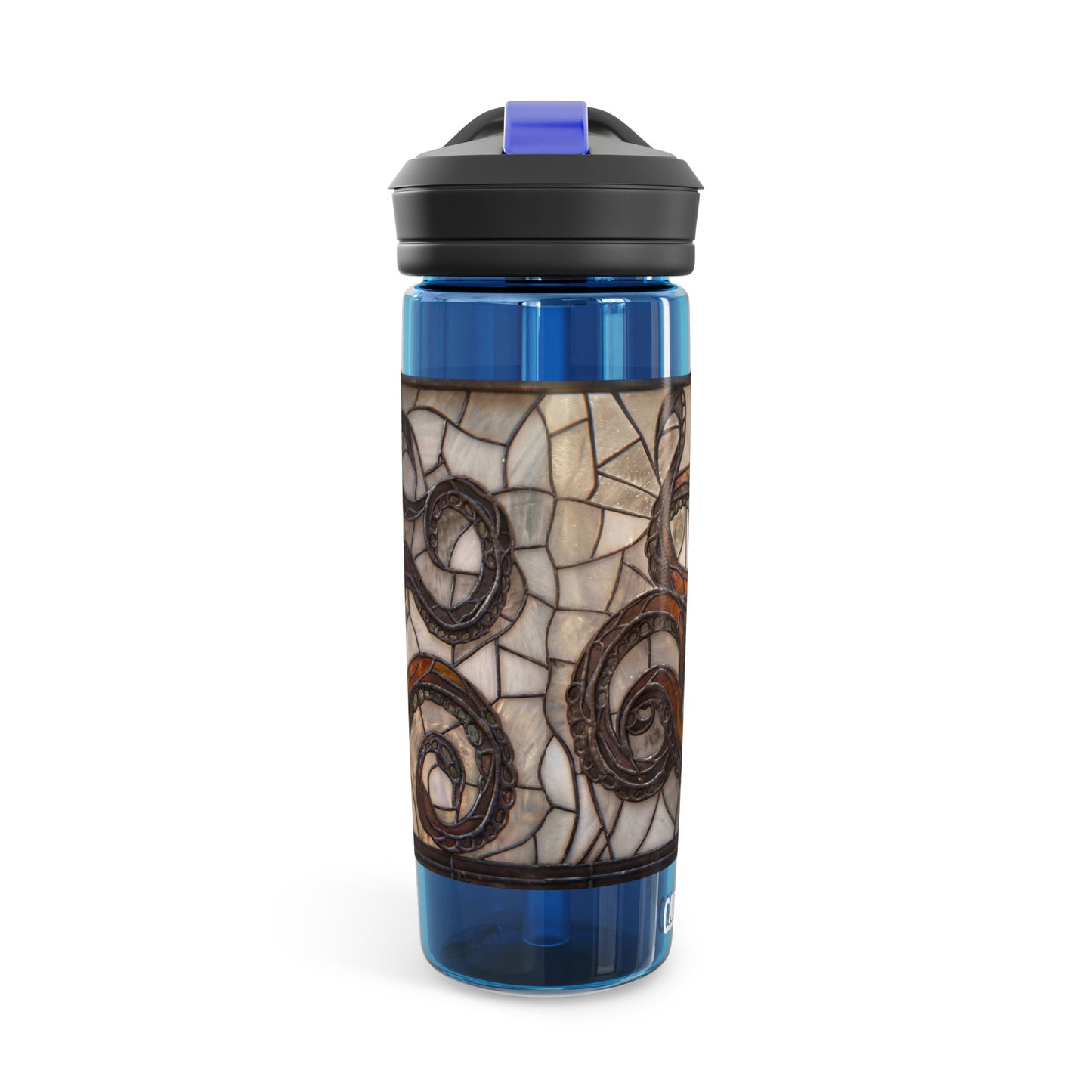 Stained Glass Octopus CamelBak Eddy® Water Bottle, 20oz\25oz – Amber Depths & Iron Lace