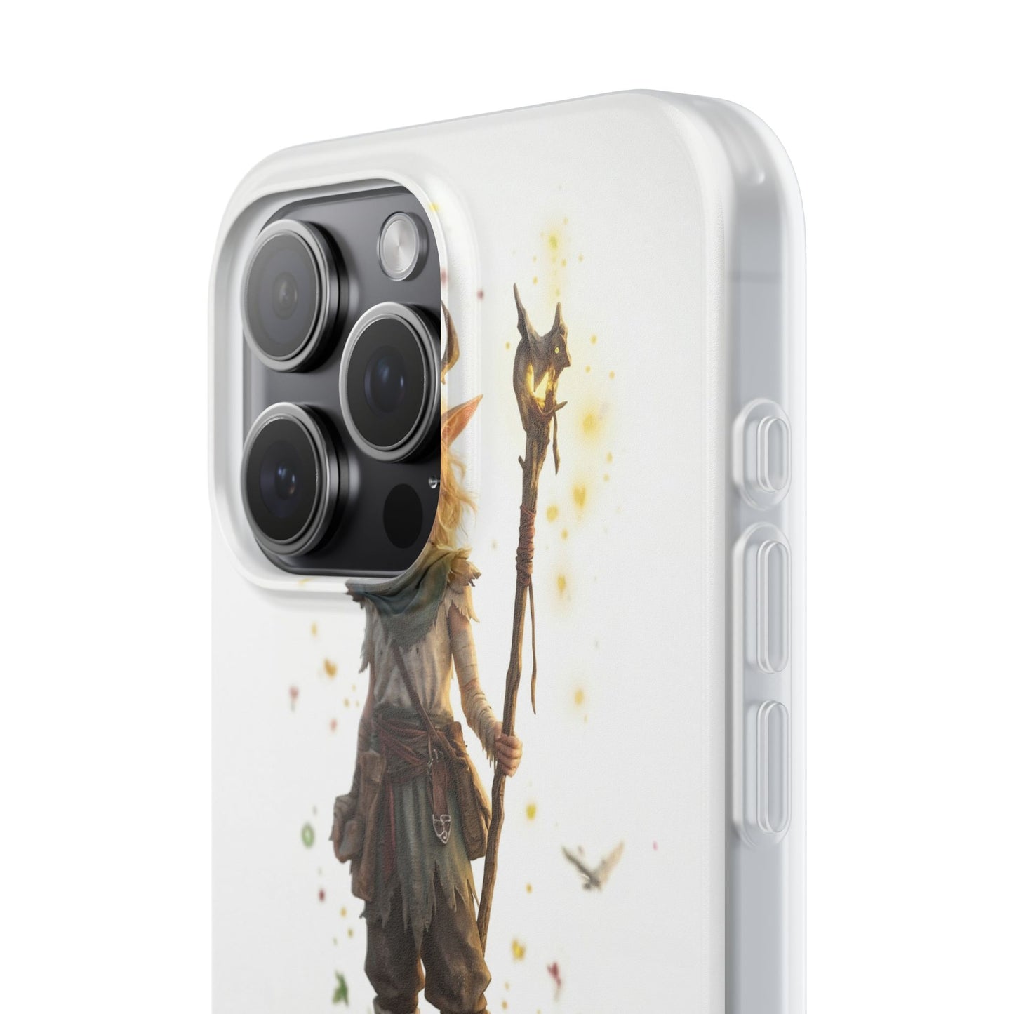 Forest Sentinel Flexi Cases – Luminescent Deerhorn Guardian