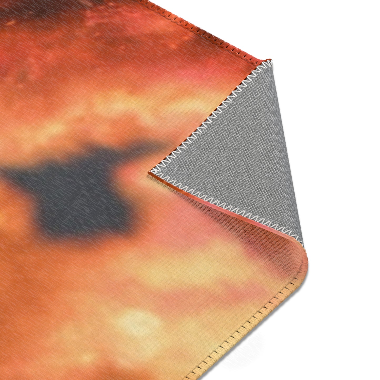 Crimson Explosion Rug – Mad Scientist’s Fiery Stand