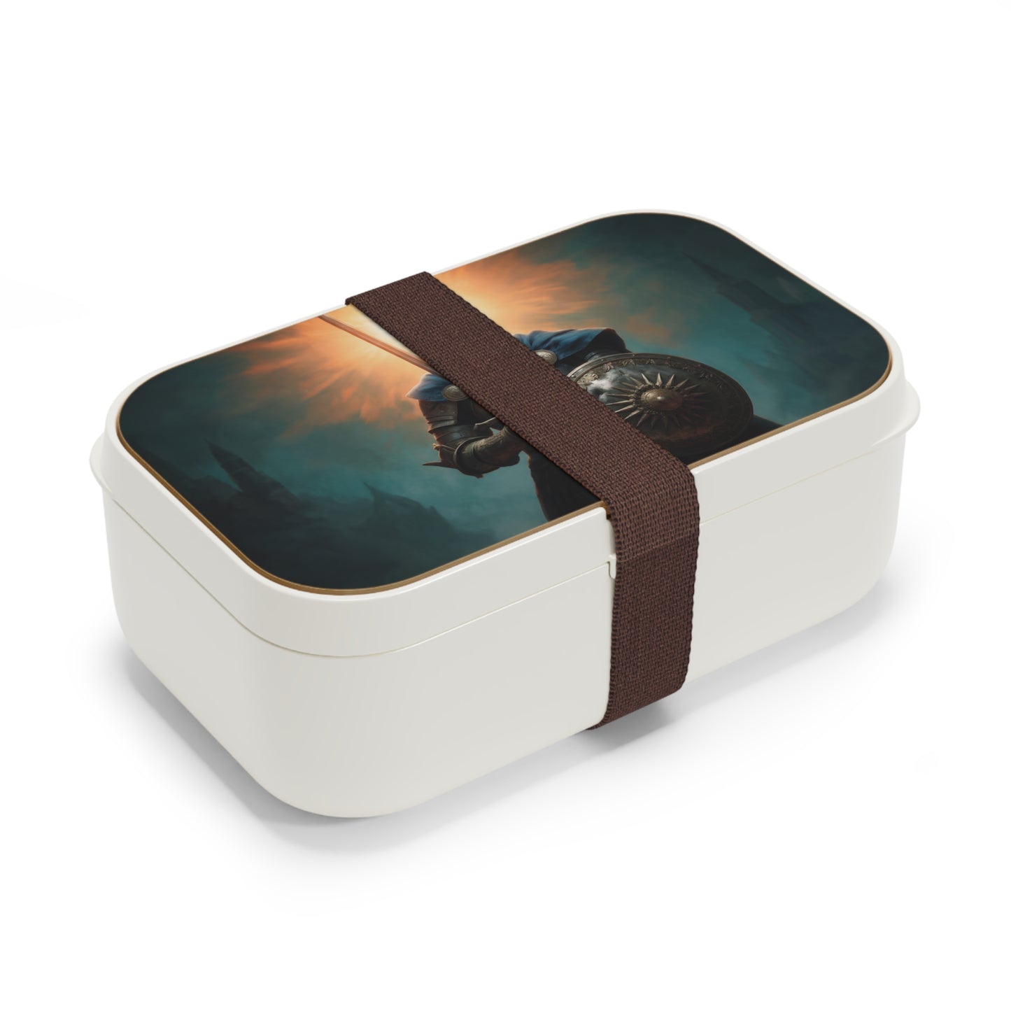 Dawn-Clad Knight Bento Lunch Box – Radiant Resolve for the Road Ahead
