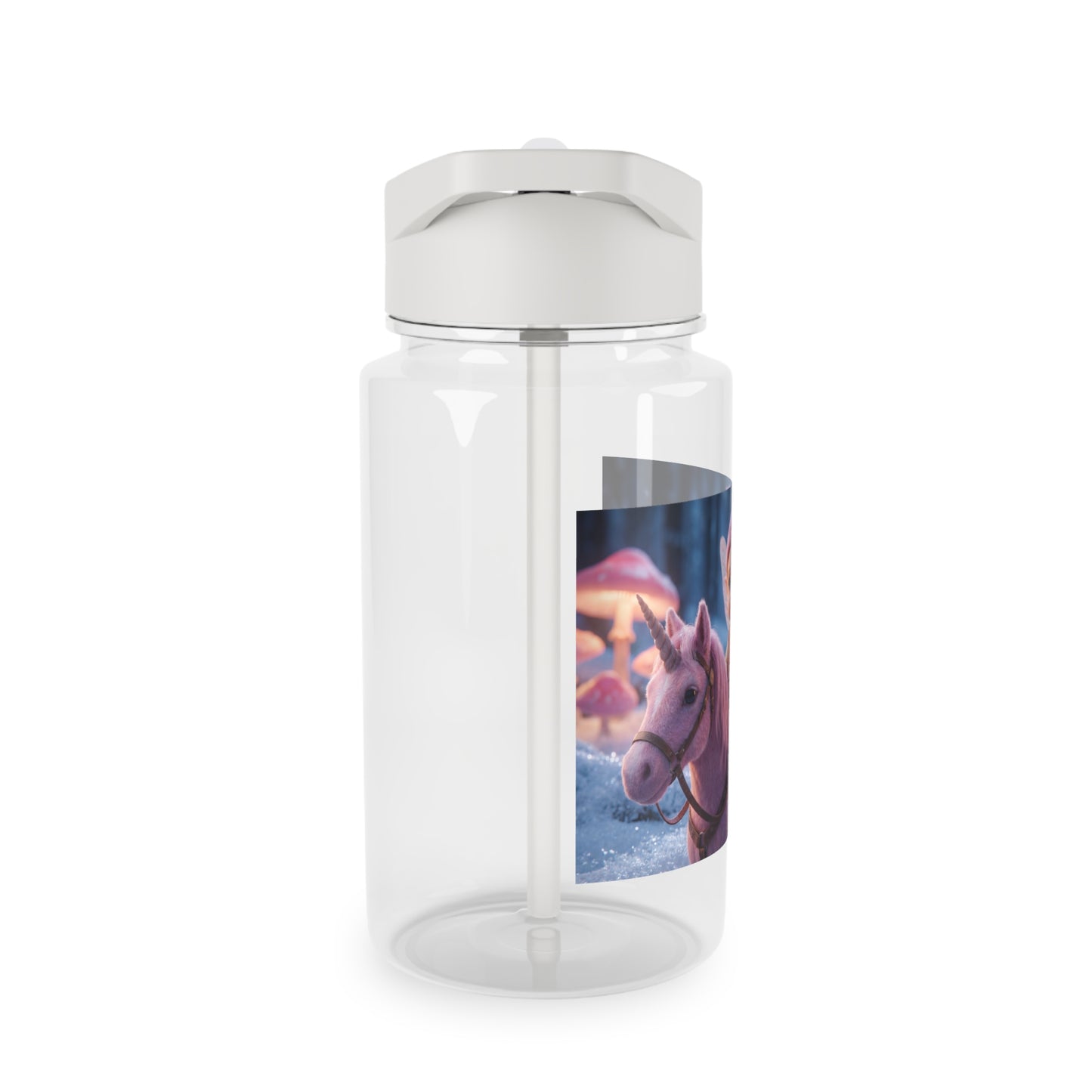 Pink Unicorn Rider Tritan Water Bottle – Frosty Forest Companion