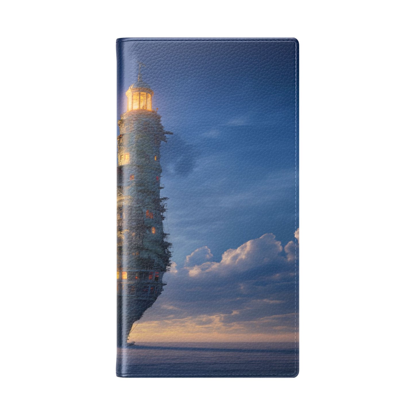 Twilight Sentinel Flip Cases – Lighthouse on a Storm-Tossed Sea