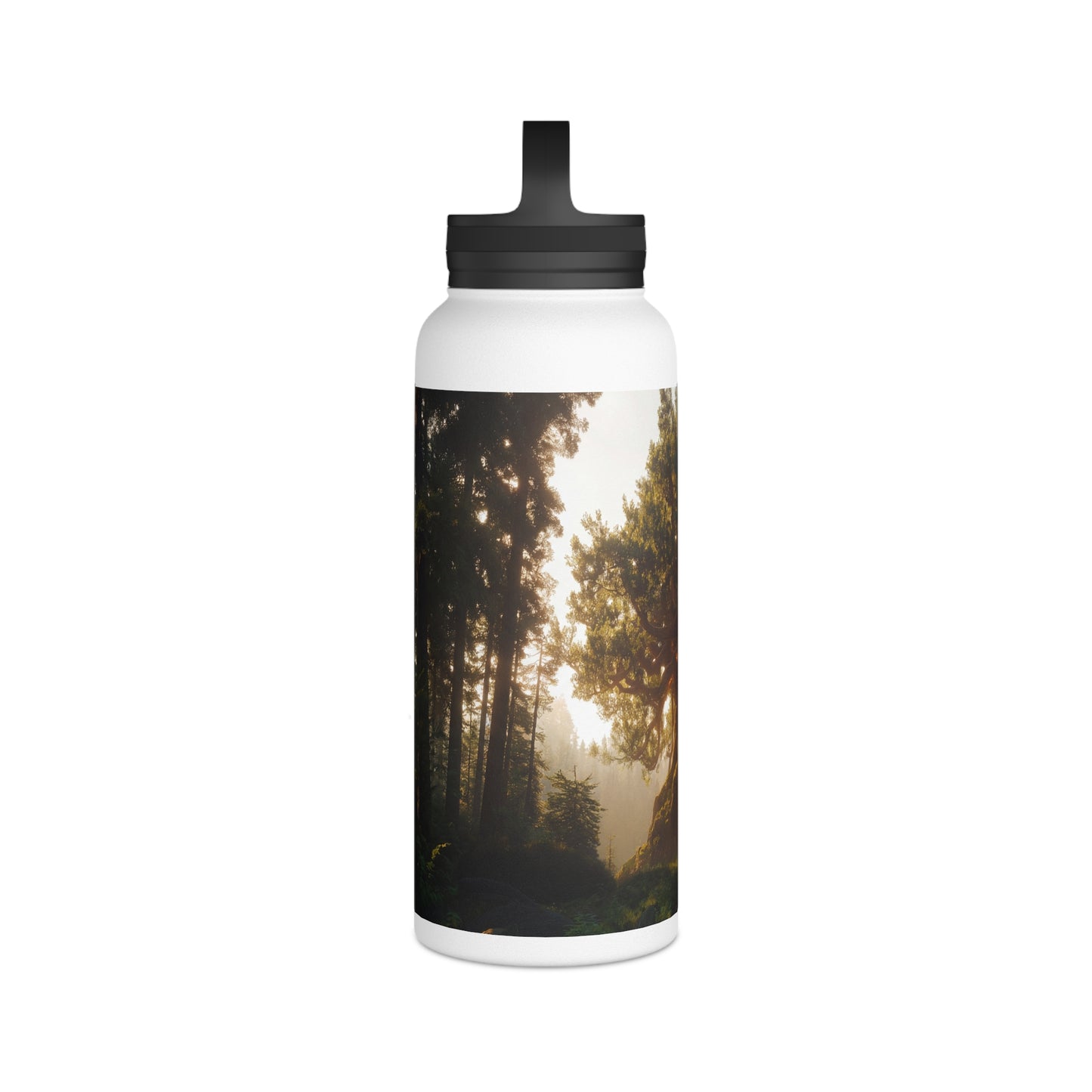 Ancient Treehouse Door Water Bottle – Whispering Grove Guardian