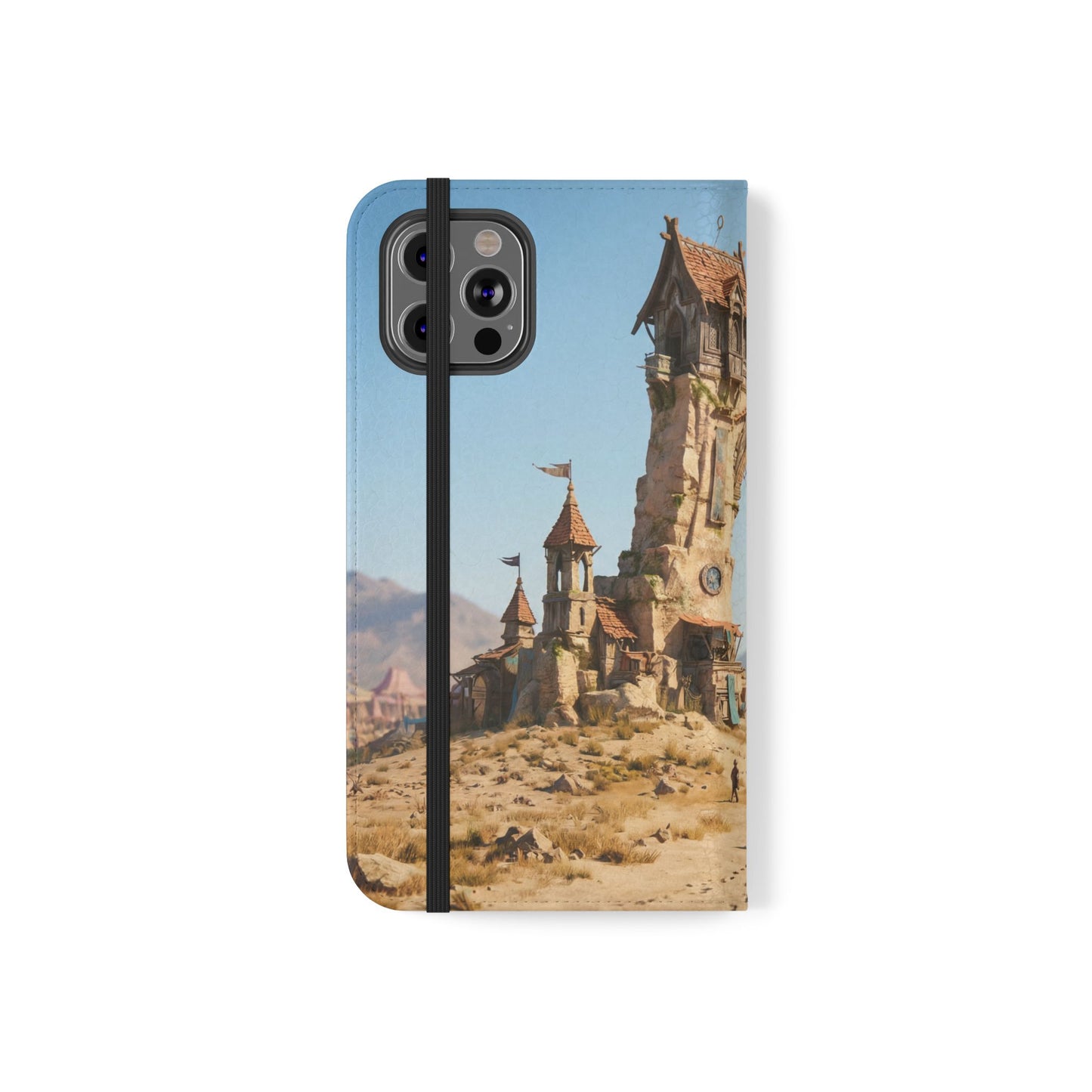 Desert Sentinel Gate Flip Cases – Weathered Archway Journey