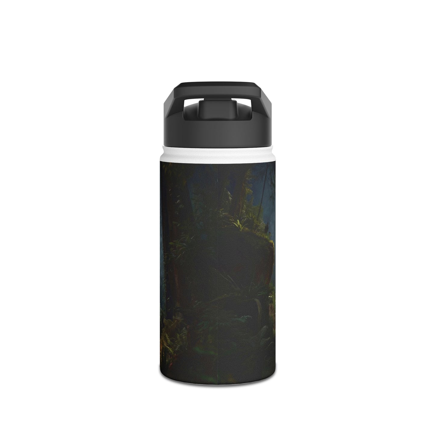 Lungs of the Earth Stainless Steel Water Bottle, Standard Lid – Sacred Forest Breath