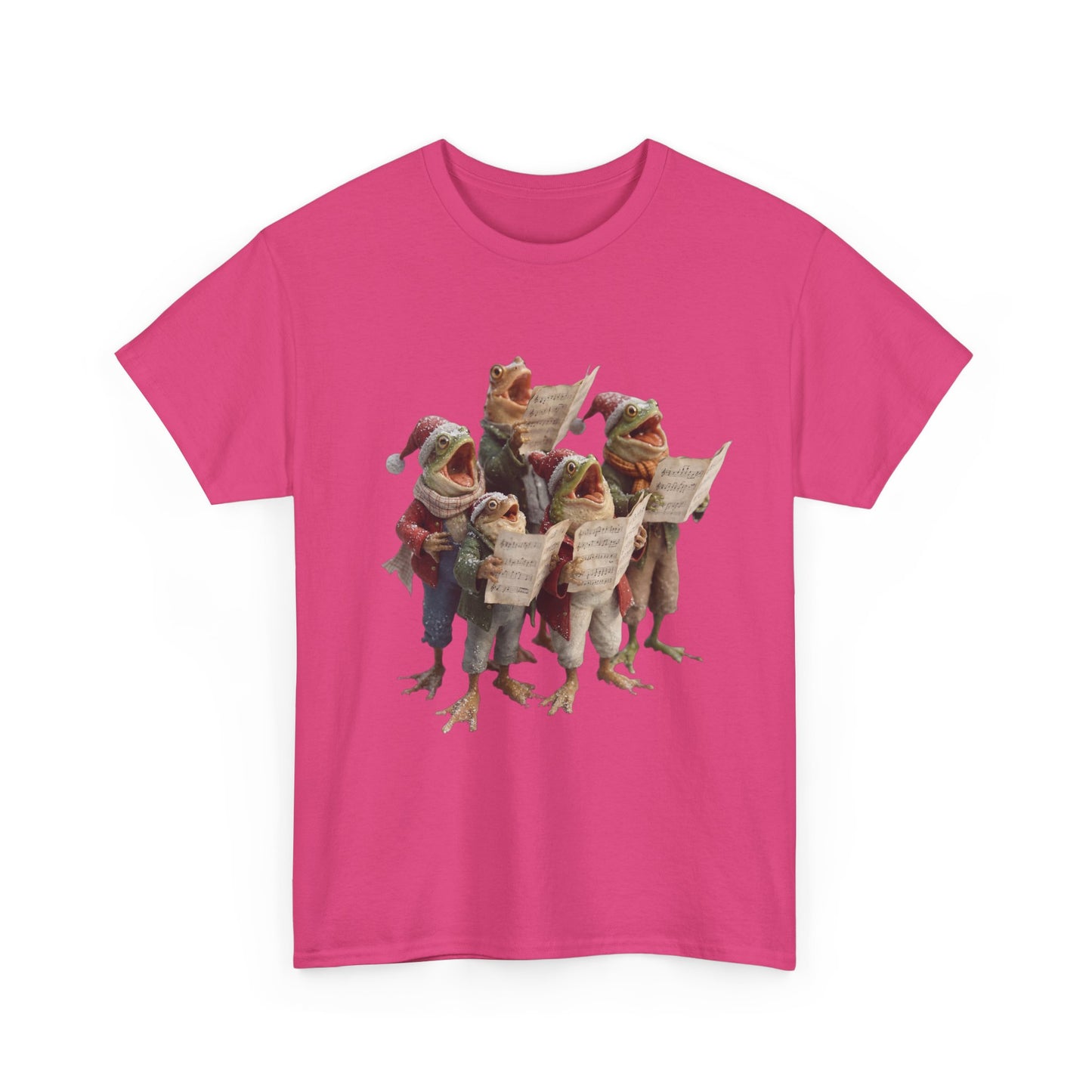 Frogsong Carols Unisex Heavy Cotton Tee – Winter Chorus Sheet Music