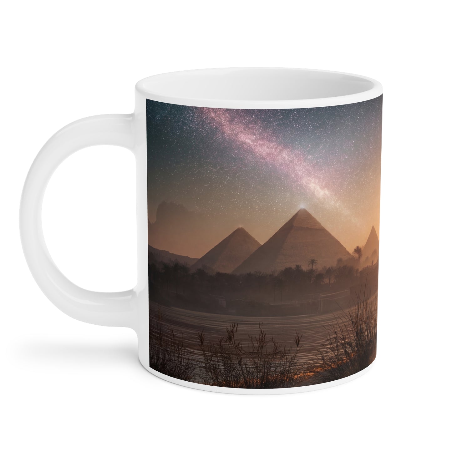 Star-Seeking Cats Ceramic Mugs (11oz\15oz\20oz) – Nile Twilight Guardians