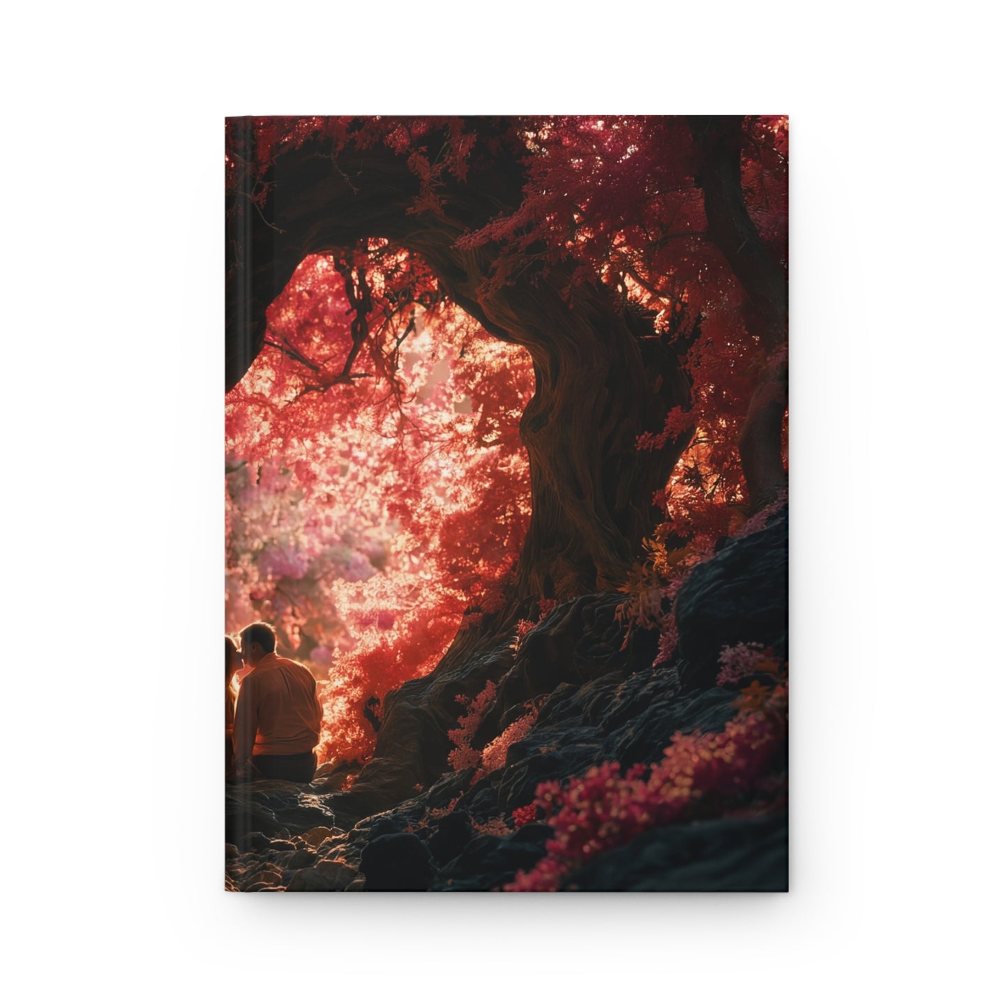 Crimson Canopy Journal – Whispering Forest Love Scene