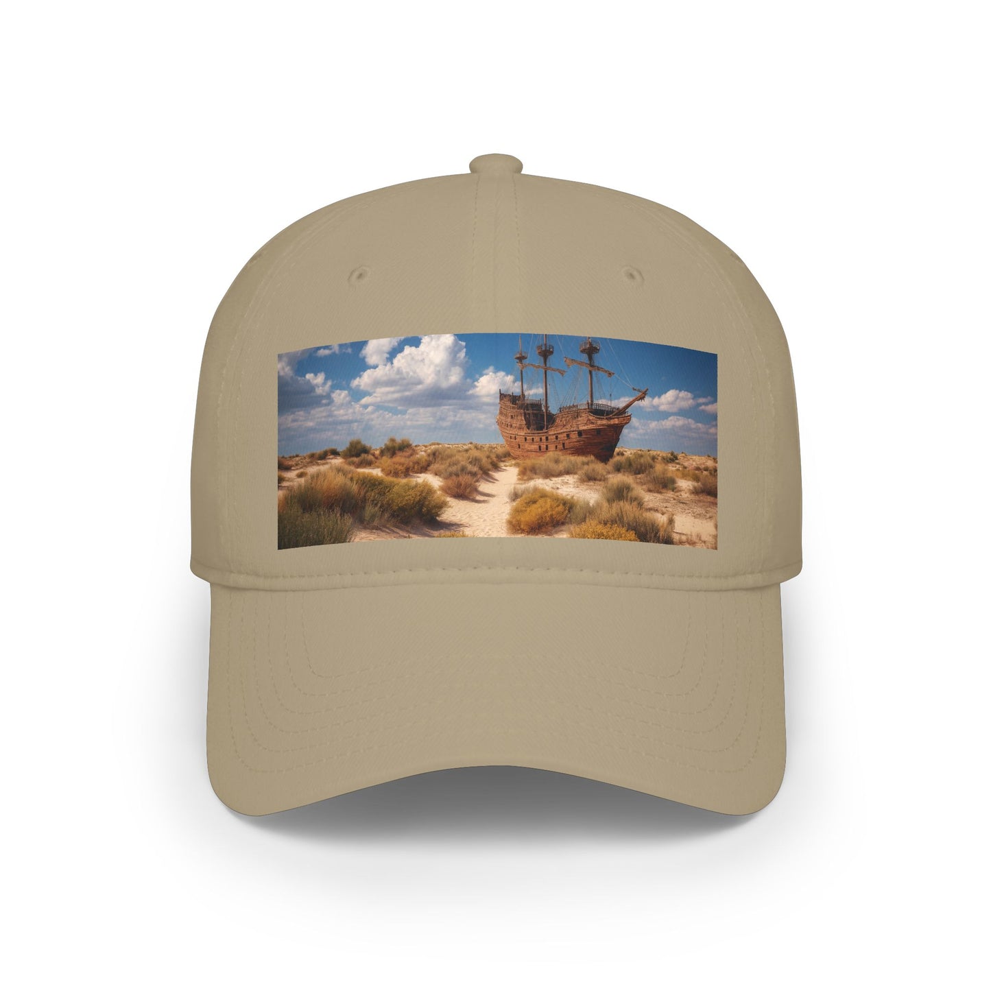 Deserted Galleon Low Profile Baseball Cap – Sands of the Lost Voyage