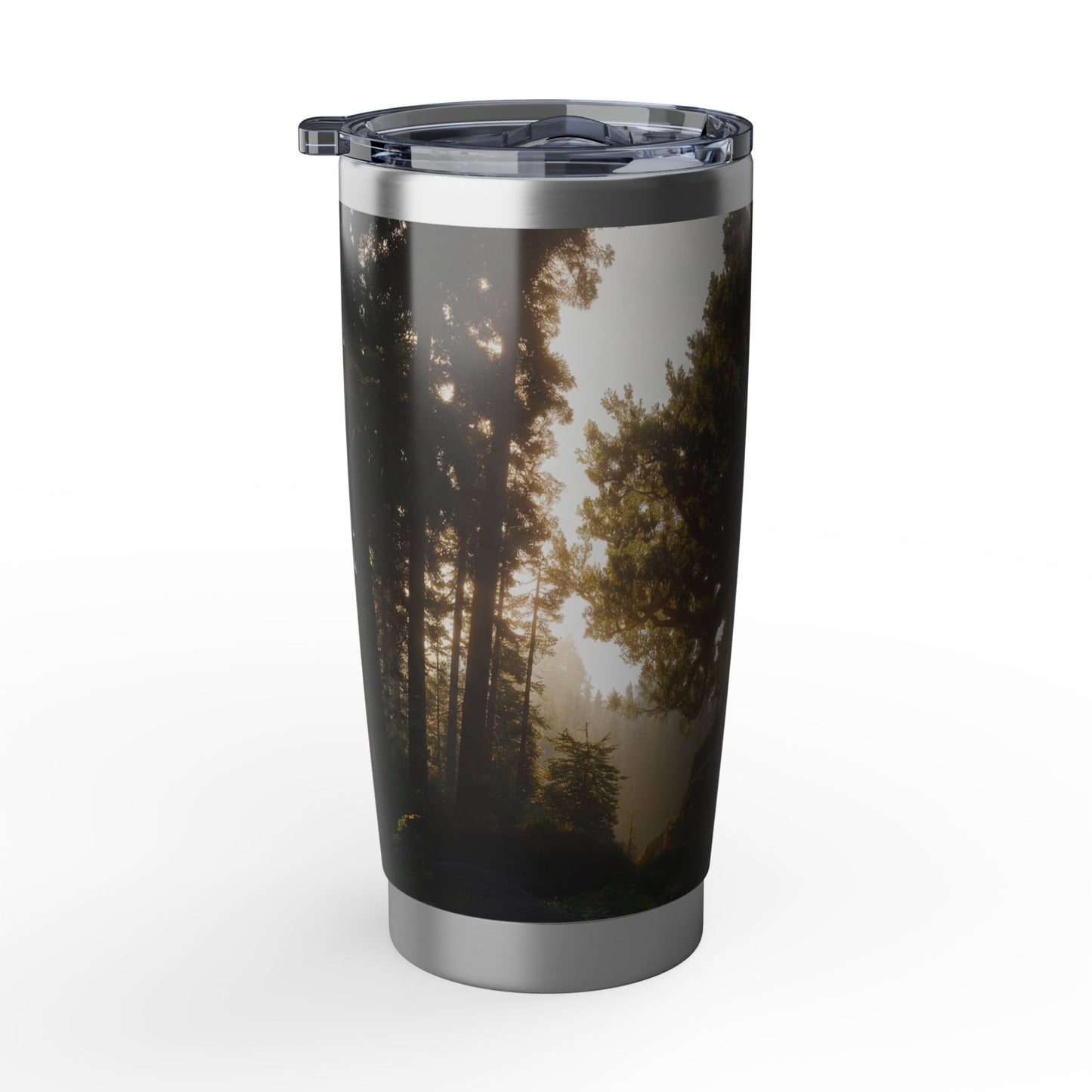 Ancient Treehouse Vagabond 20oz Tumbler – Sunlit Forest Sanctuary