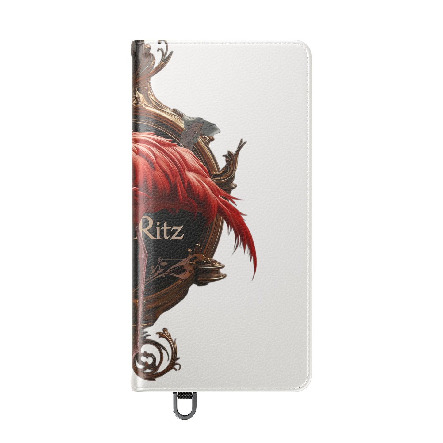 The Ritz Flamingo Flip Cases – Gilded Ornate Frame Art Design