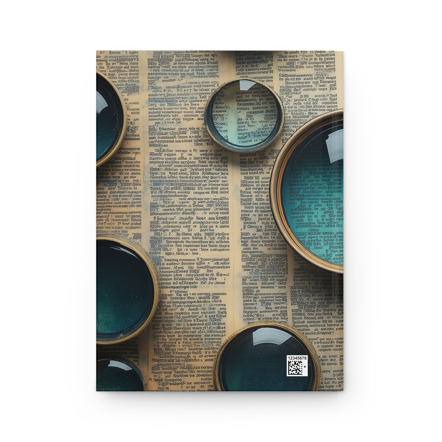 Vintage Dictionary Pages Hardcover Journal Matte – Curated Word Journeys