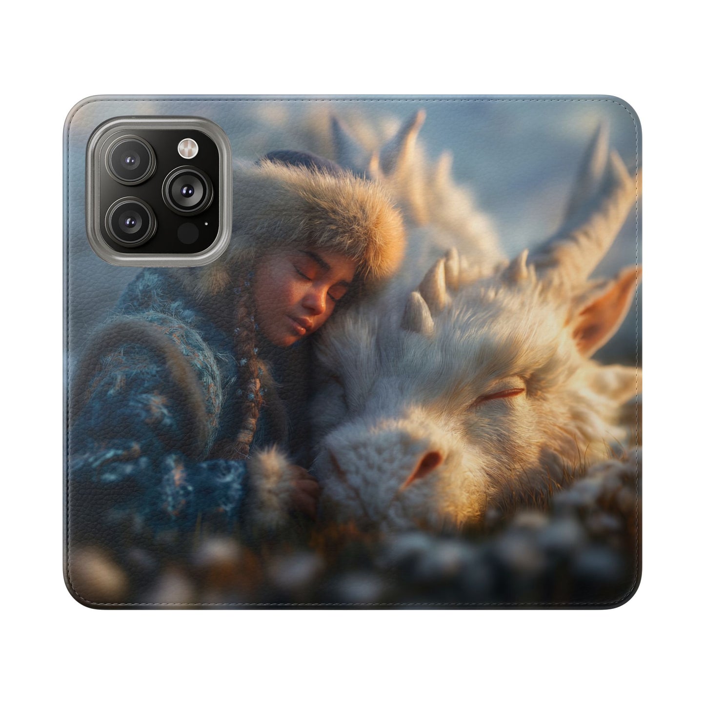 Guardian’s Rest Flip Cases – Snow-Capped Dragon and Sleeper