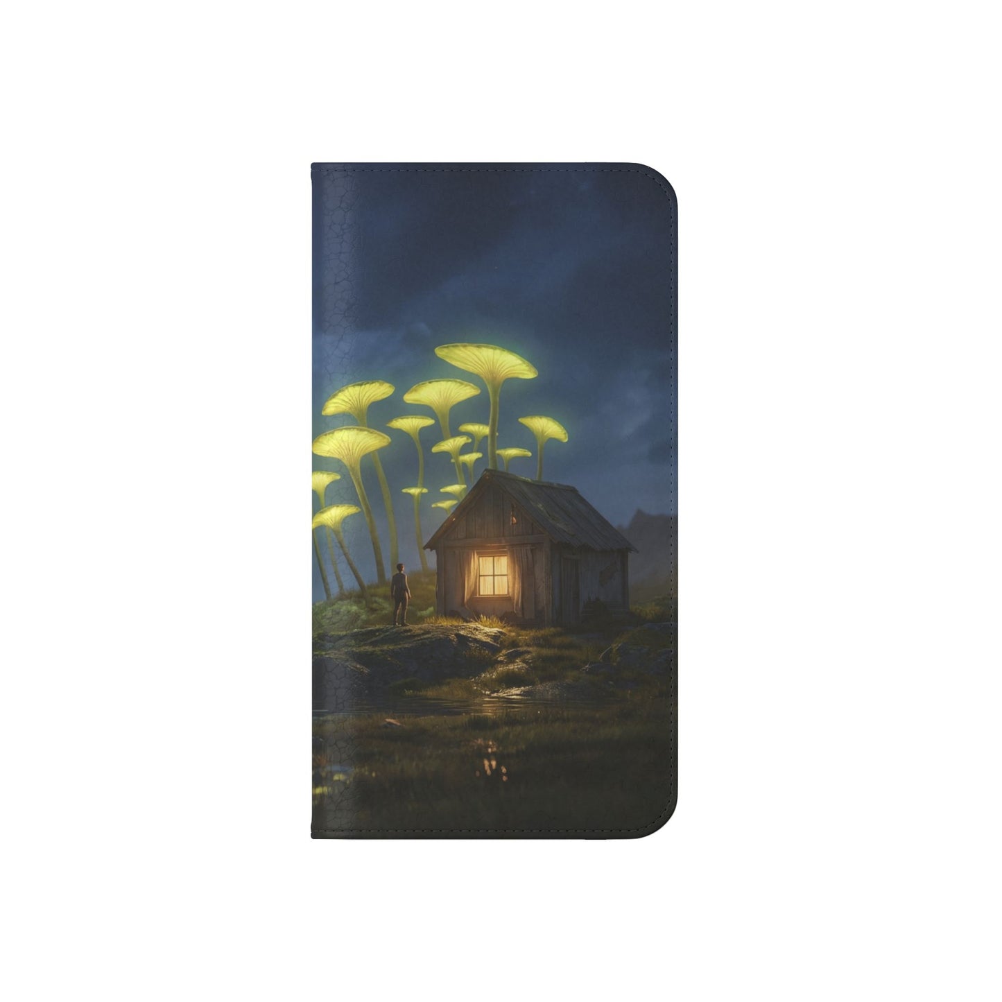 Glowing Mushroom Cottage Flip Cases – Whispering Grove Nightlight