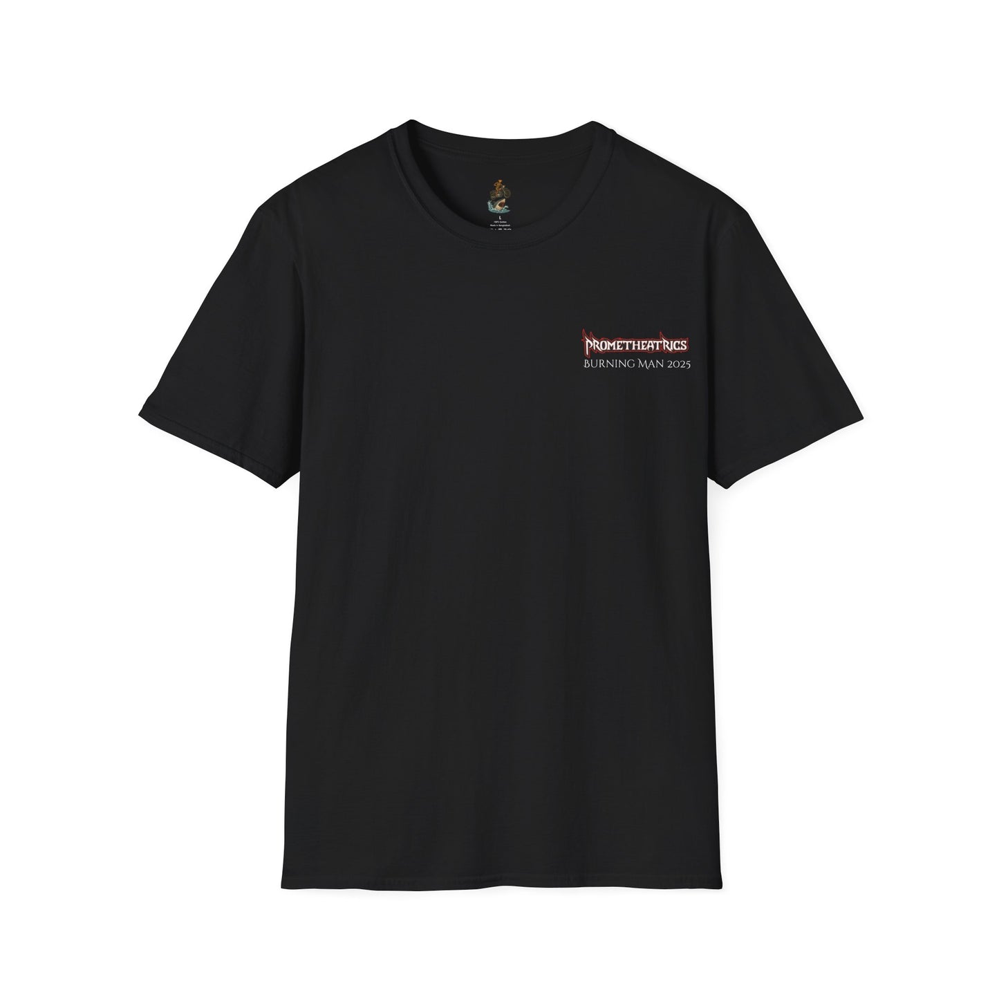 Black T-Shirt with Delmore Schwartz Quote - Product