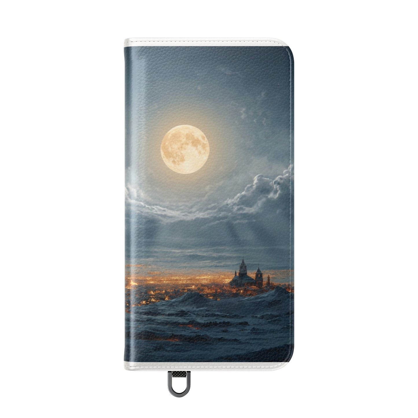 Moonlit Sleigh Flip Cases – Northern Lights Winter Journey