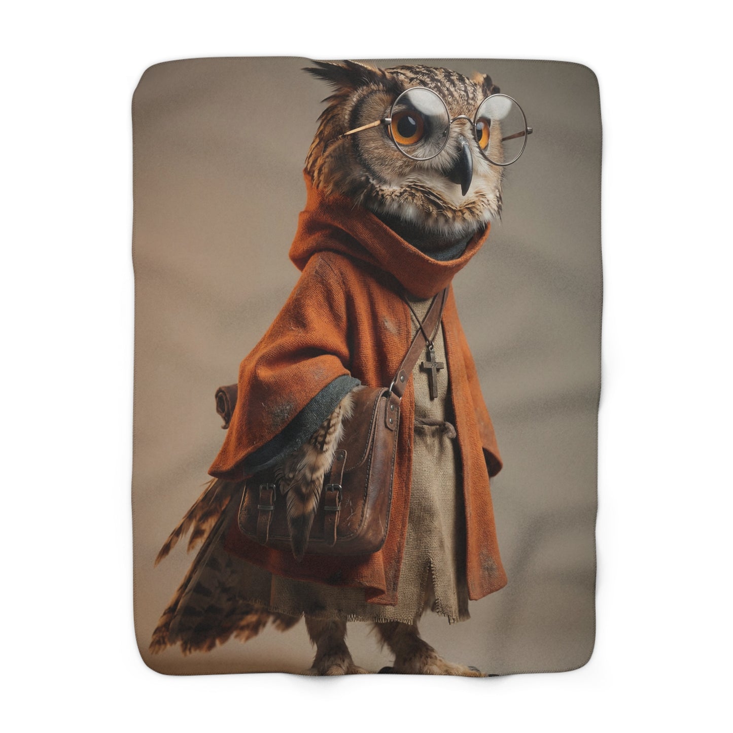 Wise Owl Traveler Sherpa Fleece Blanket – Dusty Road Companion