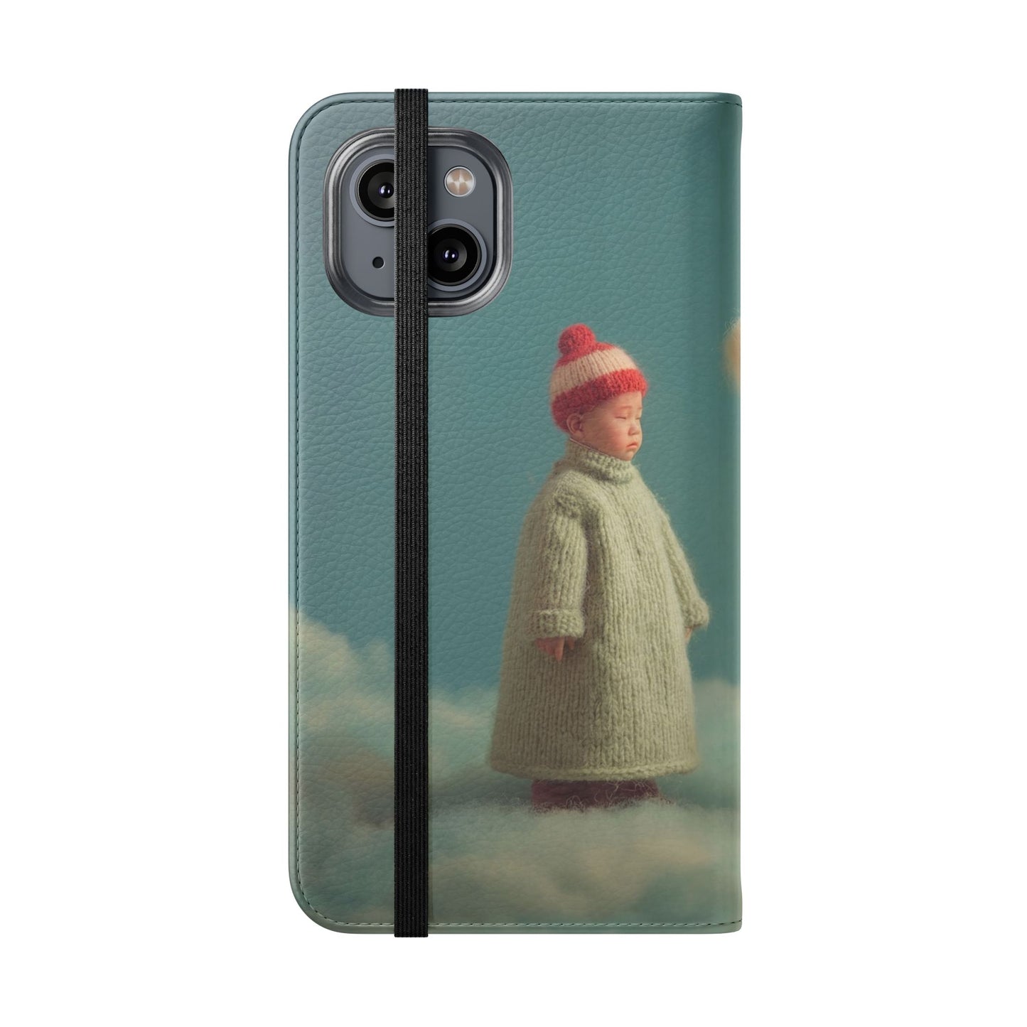 Woolly Dragon & Child Flip Cases – Cloudside Guardians