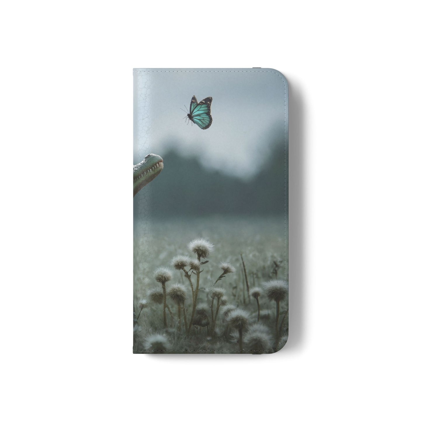 Gentle Croc & Butterfly Flip Cases – Tender Meadow Guardian Scene