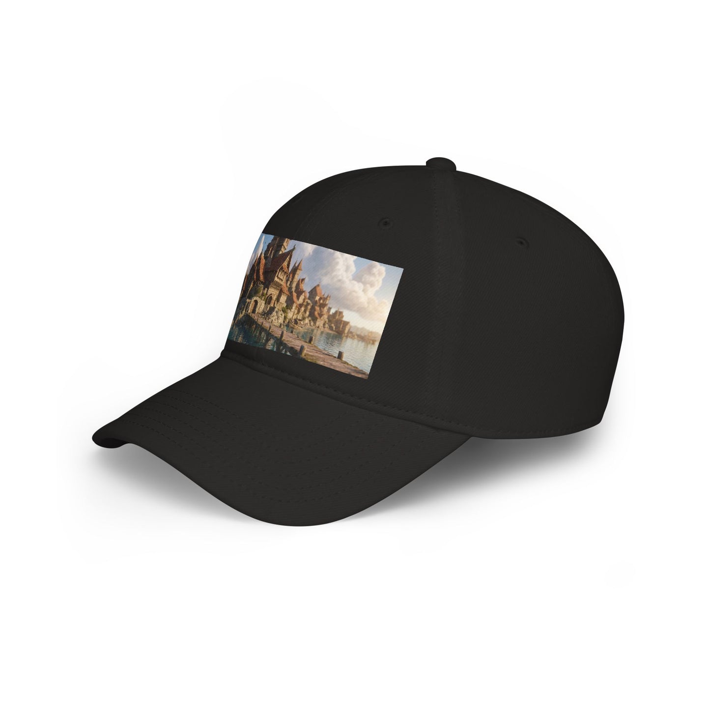 Stone Harbor Low Profile Baseball Cap – Timber Village Pier Scene