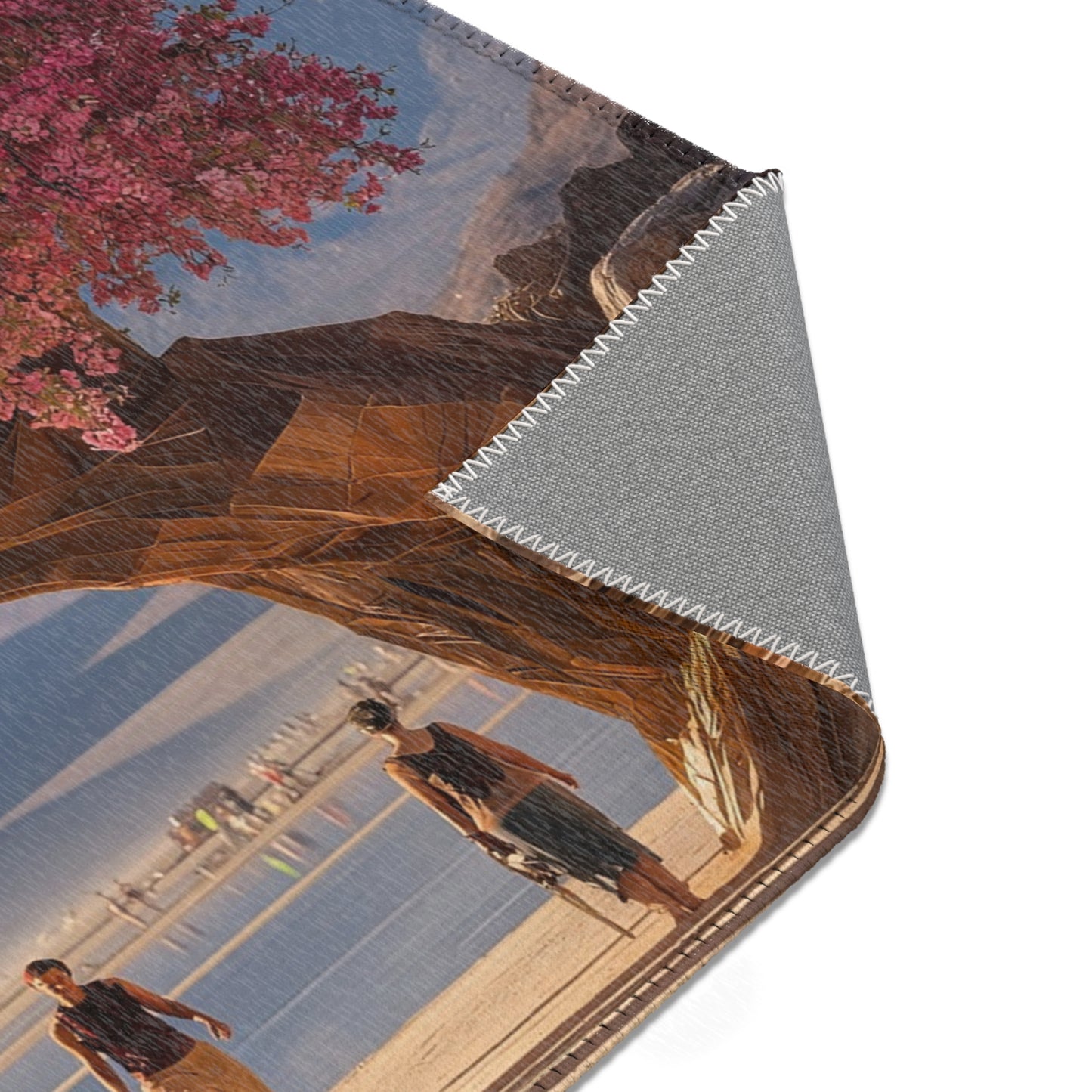 Pink Blossom Archway Area Rugs – Desert Bloom Gateway