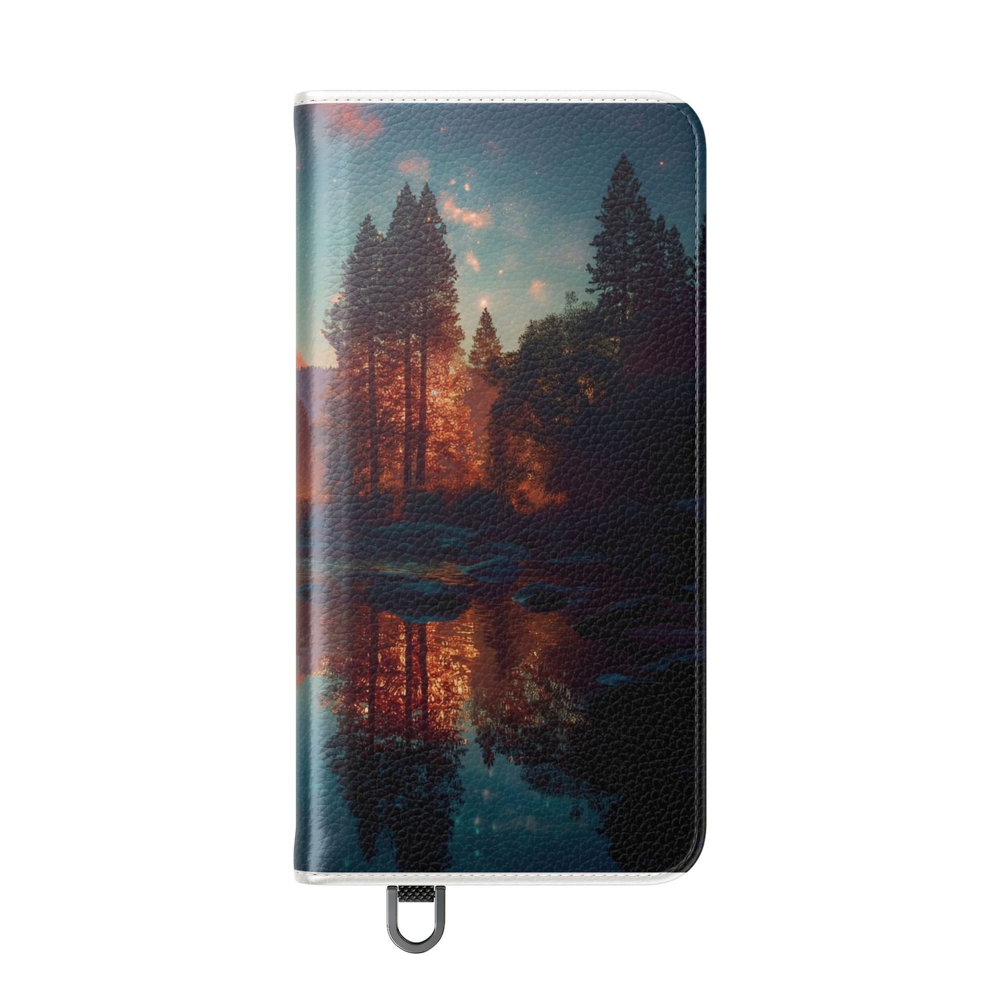 Starlit Valley Flip Cases – Twilight River and Half Dome Reflections