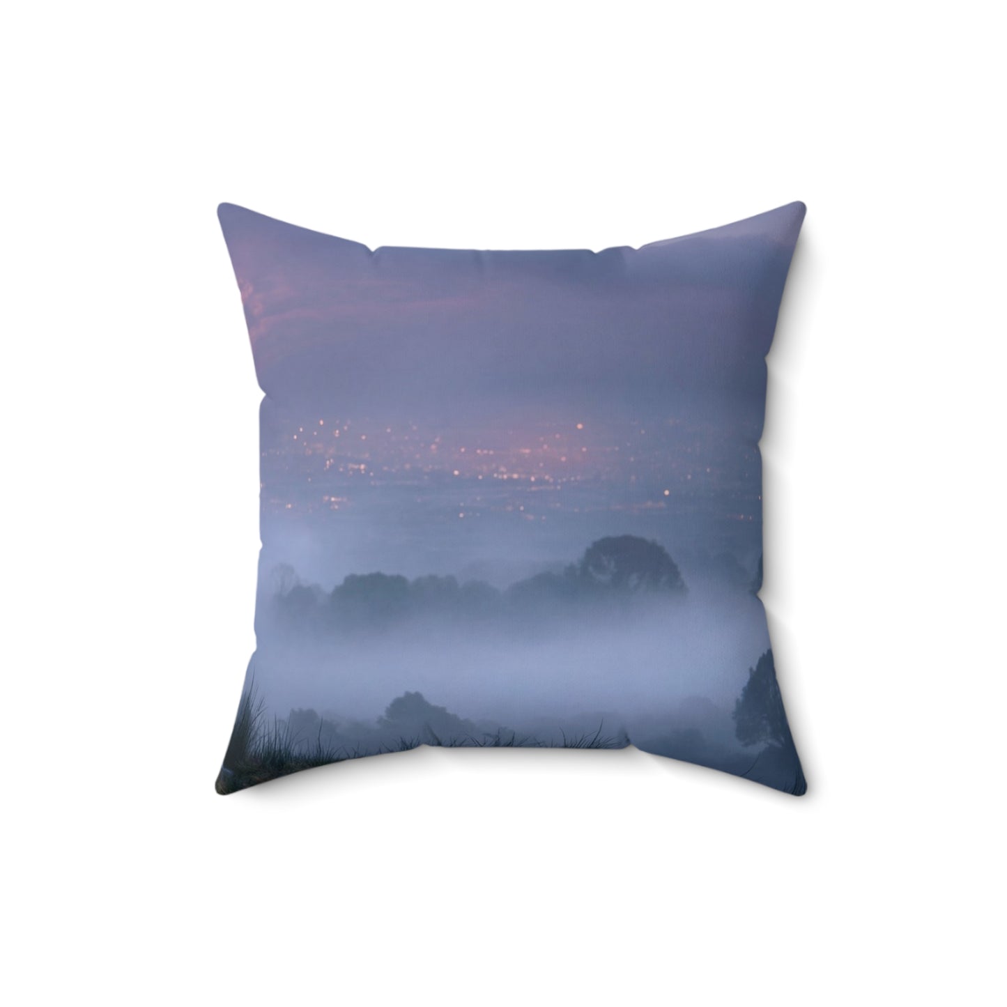 Moonlit Sentinel Pillow – Dreamer’s Twilight Vista
