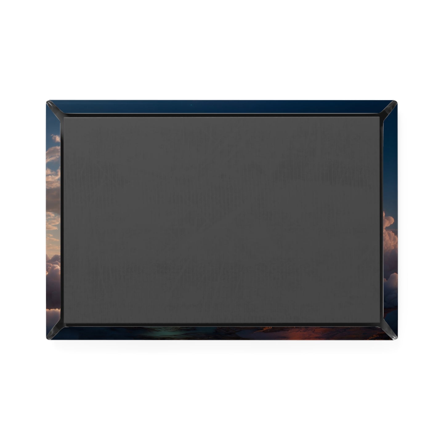 Celestial Vortex Button Magnet, Rectangle (1 & 10 pcs) – Indigo Cloud Dreamscape