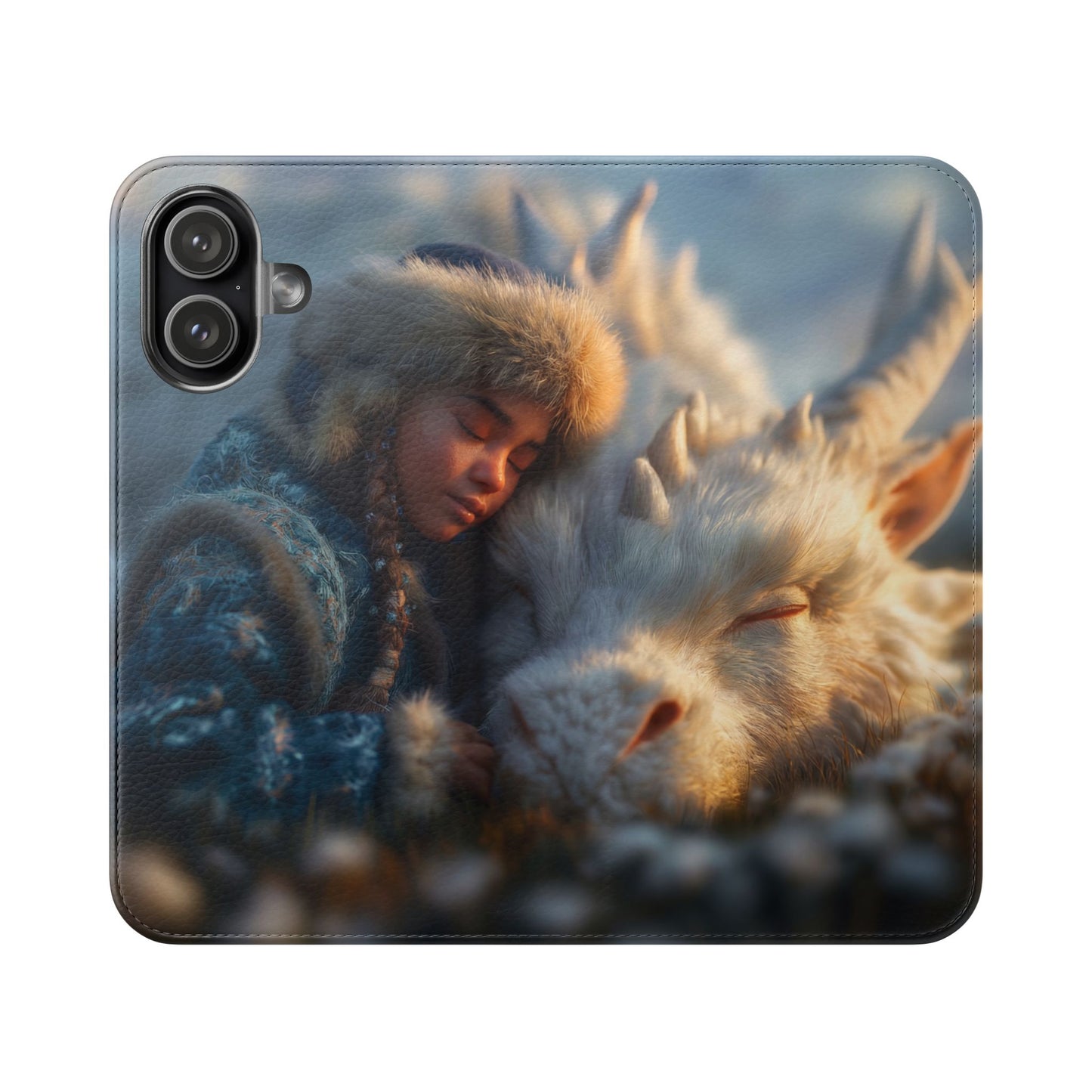 Guardian’s Rest Flip Cases – Snow-Capped Dragon and Sleeper