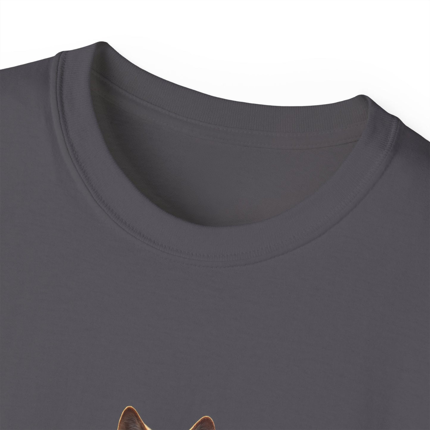 Golden Hour Wolf Unisex Ultra Cotton Tee – Silent Sentinel Portrait