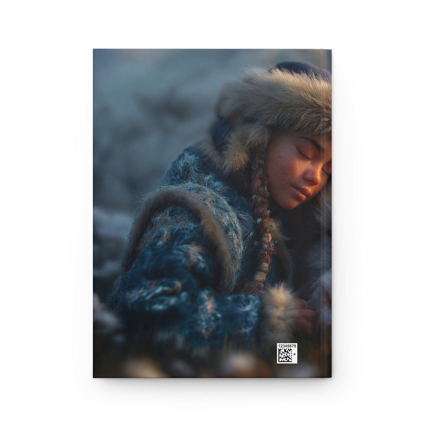 Snowbound Guardian Hardcover Journal Matte – Whispering Frost Companion