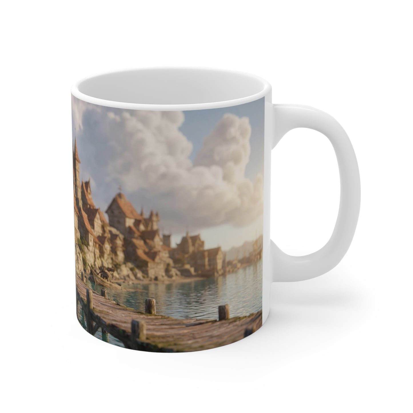 Harbor Haven Ceramic Mugs (11oz\15oz\20oz) – Sunset Village Serenity