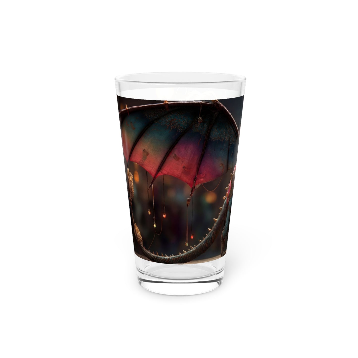 Celestial Dragon Pint Glass – Twilight Market Guardian