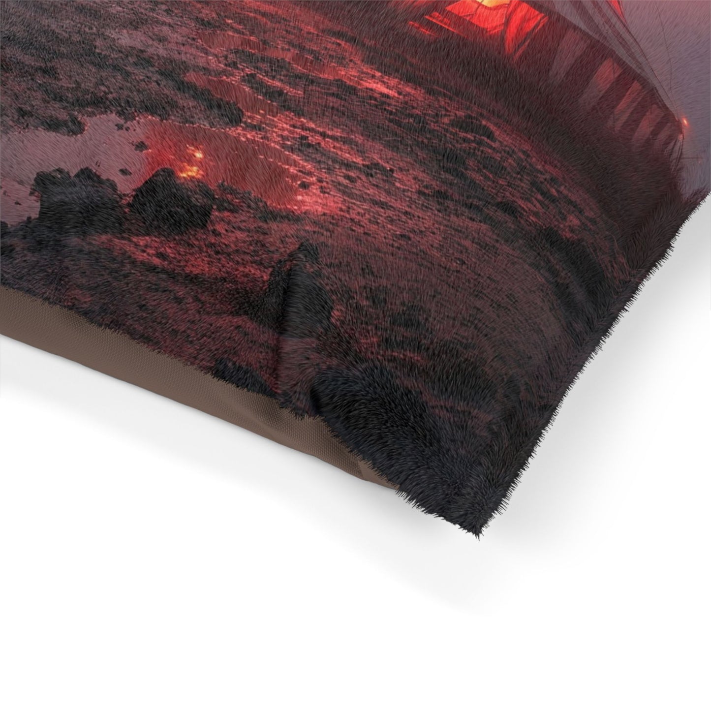 Crimson Carnival Tent Pet Bed – Twilight Wonderlands for Your Furry Companion